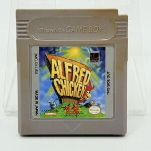 Alfred Chicken Nintendo Game Boy Authentic Cartridge Tested